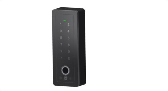 Multilettore elettronico Securemme TRE IN UNO per D-SMART2.0 ART. 8195XBK| Wireless | Tastiera + Tag MIFARE + Impronte digitali | Alimentazione a batteria